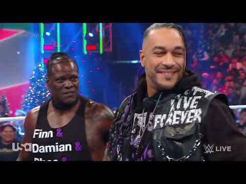 R-Truth vs JD McDonagh - Miracle on 34th Street Fight (1/2) | WWE RAW 12/18/23
