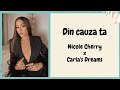 Nicole Cherry x Carla's Dreams - Din cauza ta (Versuri / Lyrics)