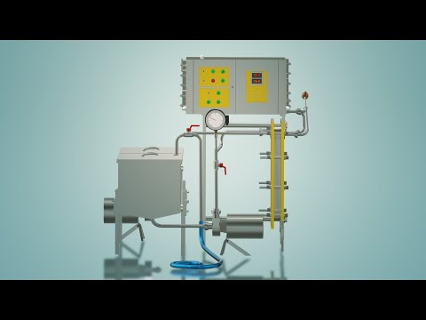 Пастеризатор для производства сыра и сливок 1 т/ч УЗМ-1,0П