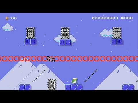 Simple Thwomps by Xypher* - Super Mario Maker 2 - No Commentary 1bu