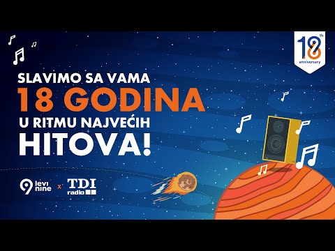 Levi9 Serbia x TDI radio - 18 bday celebration with greatest hits 2005-2023