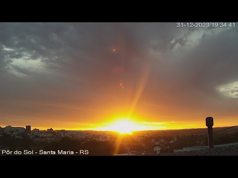AO VIVO Santa Maria - RS - Brasil - Tempo Agora e Pôr do Sol - LIVE CAM
