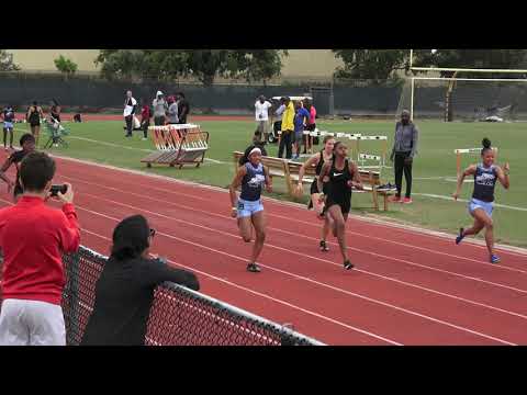 Girls 60m Heat 3 Final Teon Elite  All Comer's Indoor/Outdoor Sprints Series #1