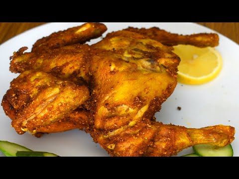 Peshawari Chicken Roast | Shadion Jaisa Chicke Fry Ghar Par Banaye |  Spicy Chicken Fry | چکن روسٹ