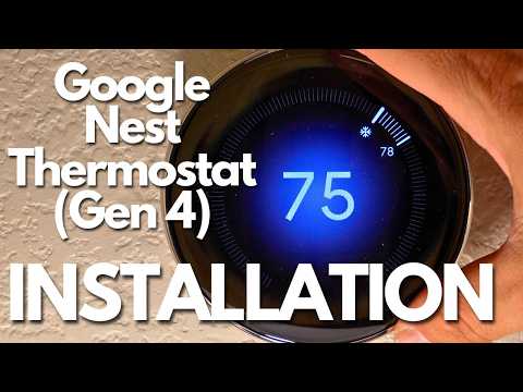 New Google Nest FULL INSTALLATION Walk Through