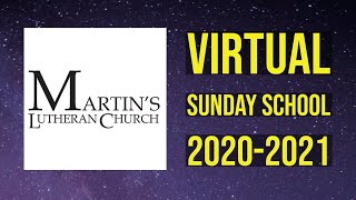 Virtual Sunday School November 8, 2020