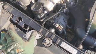 2015 Audi A5 how to change belt tensioner