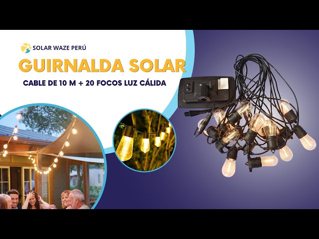 Vídeo relacionado con shenkey Luces Cadena Solares, 60 LED de Bola Cristal con Control Remoto, Alimentadas por Energía Solar/USB, Guirnalda Luces Exterior para Jardín, Decoraciones Interiores y Exteriores(Blanco Cálido)