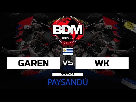 Garen vs WK | Octavos de final | Clasificatorias Paysandú | BDM Uruguay