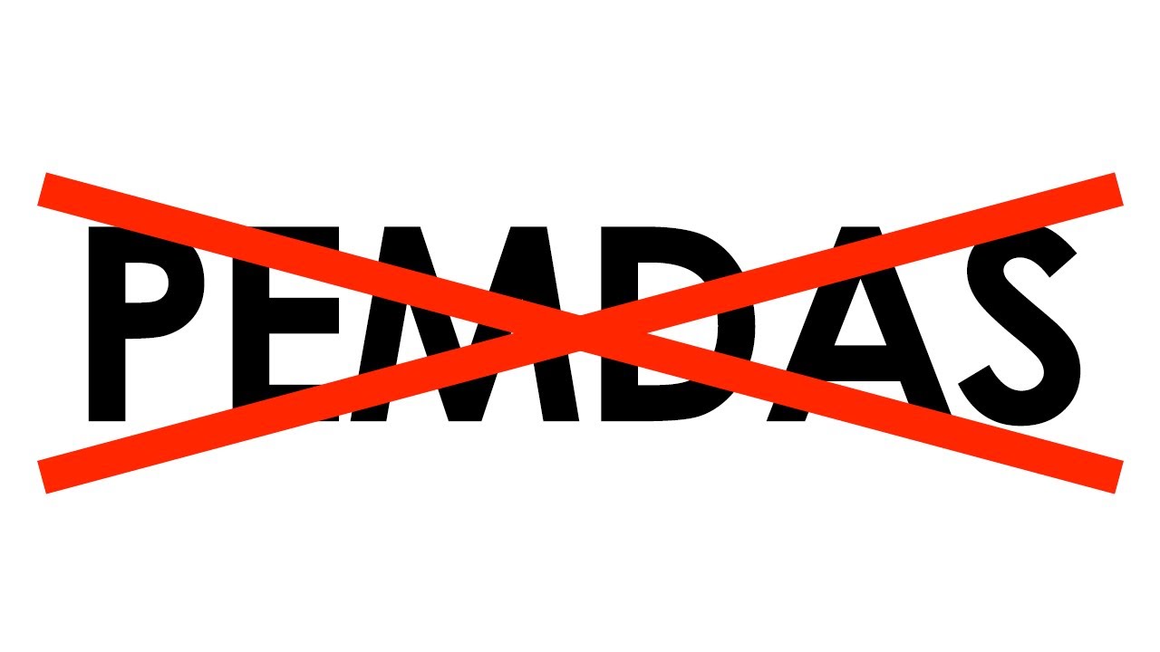 The Order of Operations is Wrong