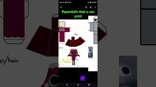 Dandy&#39;s world paper crafts part one 🥰