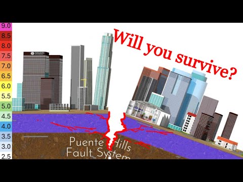 What If the Earth Split a City in Two?