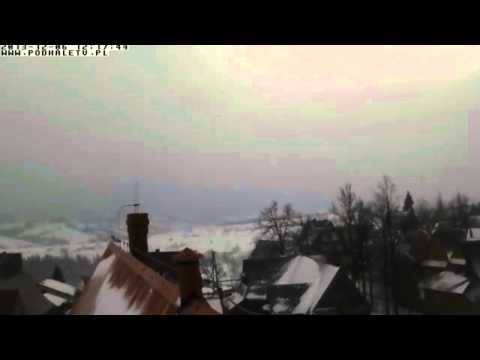 Huragan Ksawery Bańska Wyżna