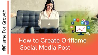 How to Create Oriflame Social Media Post | Facebook Post/Instagram post| Oriflame Business training