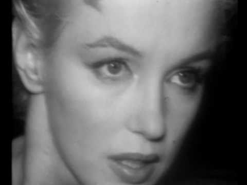Marilyn Monroe - Extreme Close Up footage 1956
