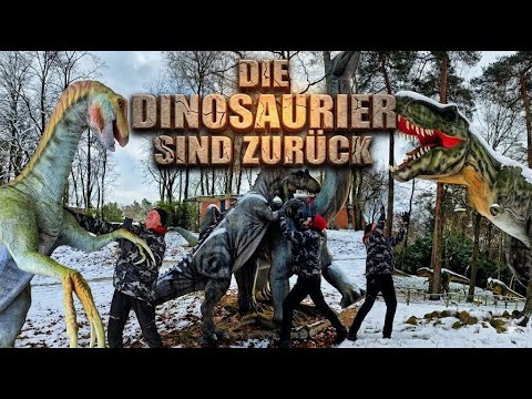 Die Dinosaurier sind zurück😱🦖🦕😱  Ein Winter Abenteuer ❄❄❄ Der verlassene Dinopark