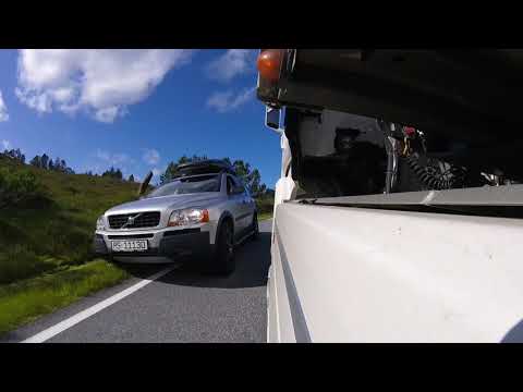 Driving a Scania R520 2015  to Selje