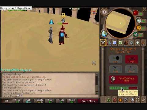 Honnar Range's Max Hit Video In Duel Arena