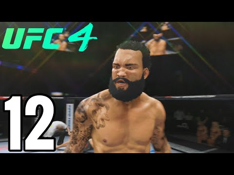 UFC 4 Heavyweight Career Mode Walkthrough Part 12 - RECORD BREAKER!