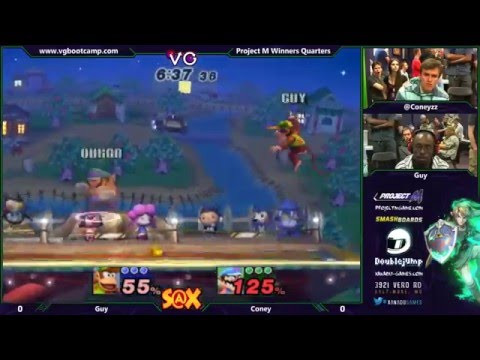 Xanadu 7/29/14 - Guy (Diddy) vs. Coney (Wario)