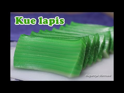 Kue Lapis Pandan Recipe : an Indonesian sweet treat | kue tradisional || Dapurnya Mevrouw