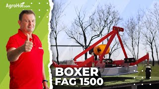 Szárzúzó,  mulcsozó 120-180 cm-es / Boxer FAG
