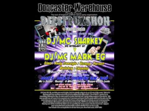 Andy Freestyle with MC Synergy & Peta Pan Live @ Dizstruxshon - March 2011 Part 1