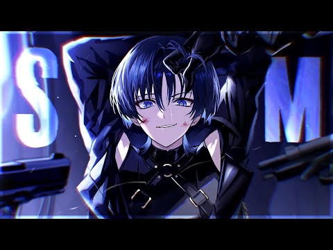 Nightcore | SPED UP ↬ S&M (MALE METAL COVER)