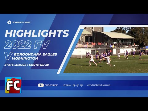 2022: FV State 1 SE Rd 20: Boroondara Eagles v Mornington