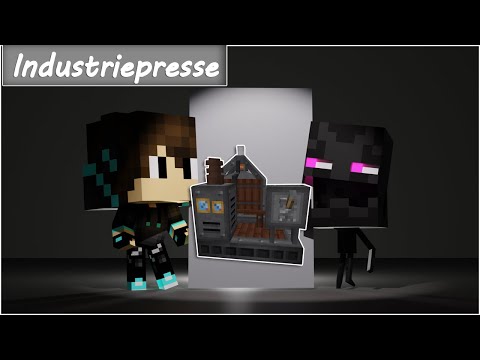 Minecraft Immersive Engineering Industriepresse Tutorial [Deutsch] 1.18.2