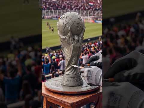 Wait Until You See the Finished World Cup Trophy 🏆😳