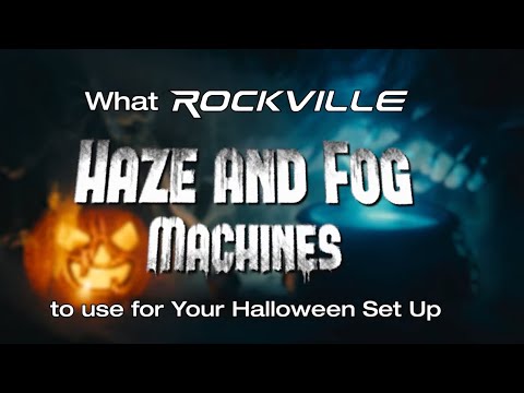 How To Pick Fog & Haze Machine for Halloween! What is the difference between Fog & Haze? What to get