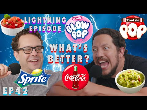 LIGHTNING EPISODE: Coke vs Sprite | Sal Vulcano and Joe De Rosa are Taste Buds  |  EP42