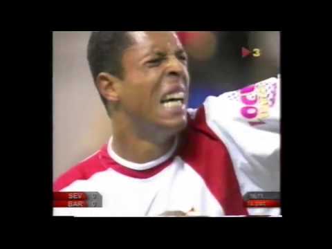 Debut de Adriano Correia con el Sevilla. Año 2005