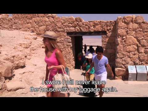 Diego and the Tour Group at Masada