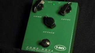 Video thumbnail for T-Rex Comp-Nova Compressor Pedal by ProGuitarShopDemos