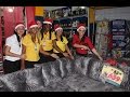 É Natal na Center Móveis de Baixa Grande; veja no vídeo