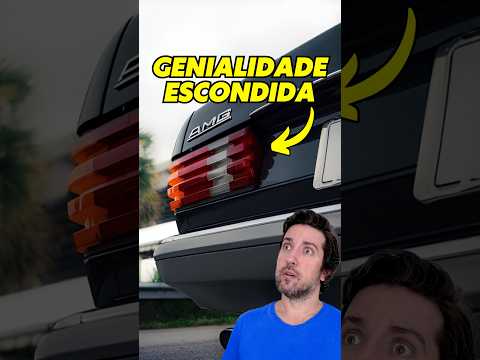 O segredo genial das lanternas das Mercedes antigas