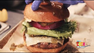 Let's Cook El Paso with Great American Steakhouse- Green Chile Burger