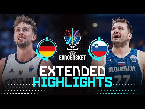 Germany 🇩🇪 vs Slovenia 🇸🇮 | Quarter-Finals | Extended Highlights | FIBA EuroBasket 2025