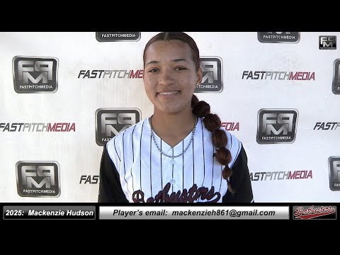 2025 Mackenzie Hudson 4.23 GPA - Athletic Pitcher Softball Recruiting Skills Video - Batbusters Gold