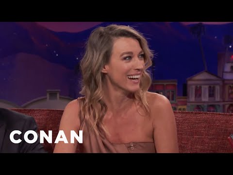 Natalie Zea's Daughter Is The Girl From "The Exorcist" | CONAN on TBS