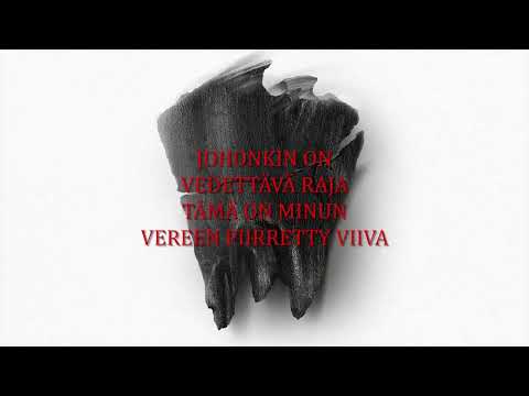 Stam1na: X - 03 Vereen piirretty viiva