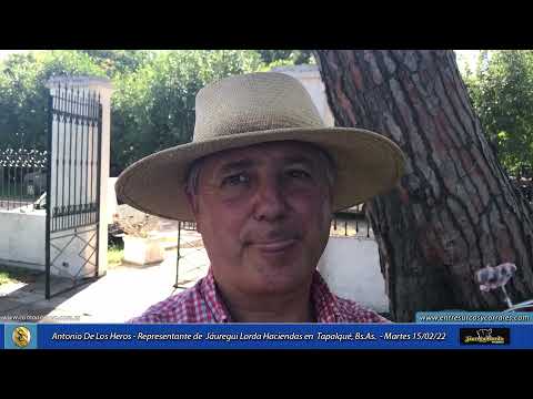 15-02-22 - Antonio De Los Heros - Remate de Jáuregui Lorda Haciendas en Tapalqué, Bs.As.