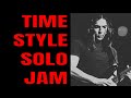 Time Jam | Pink Floyd Style Guitar Backing Track (F# Minor)