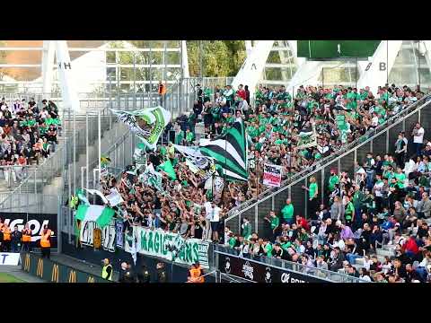 Parcage des supporters de St-Etienne a Amiens