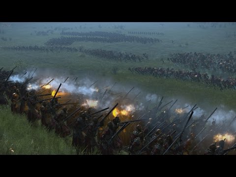 3510 GUNMAN GRAVEGUARDS vs 12480 SKELETON WARRIORS - Total War: WARHAMMER