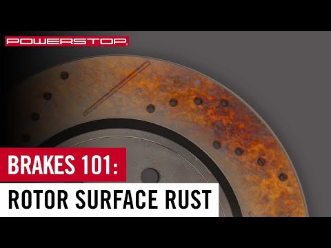 Is Brake Rotor Surface Rust a Problem? | PowerStop
