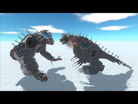 RoboKong VS MechaGodzilla  Battle Simulator