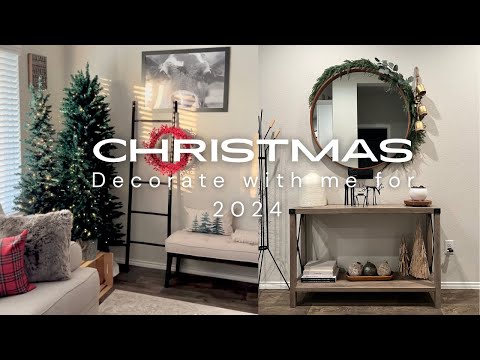 Christmas Decorate with me for 2024 || Christmas Home Tour || Christmas Decor Inspo
